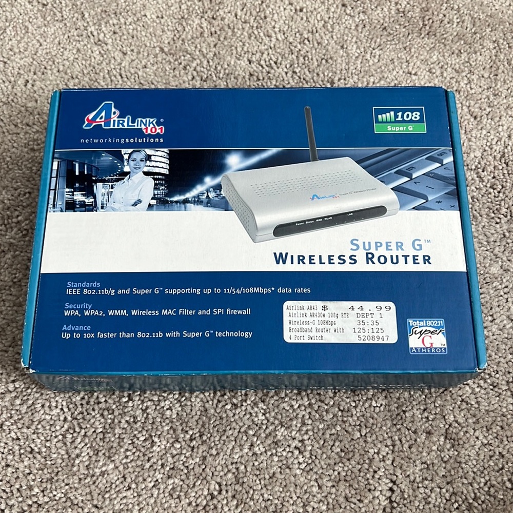 Super G Wireless Router